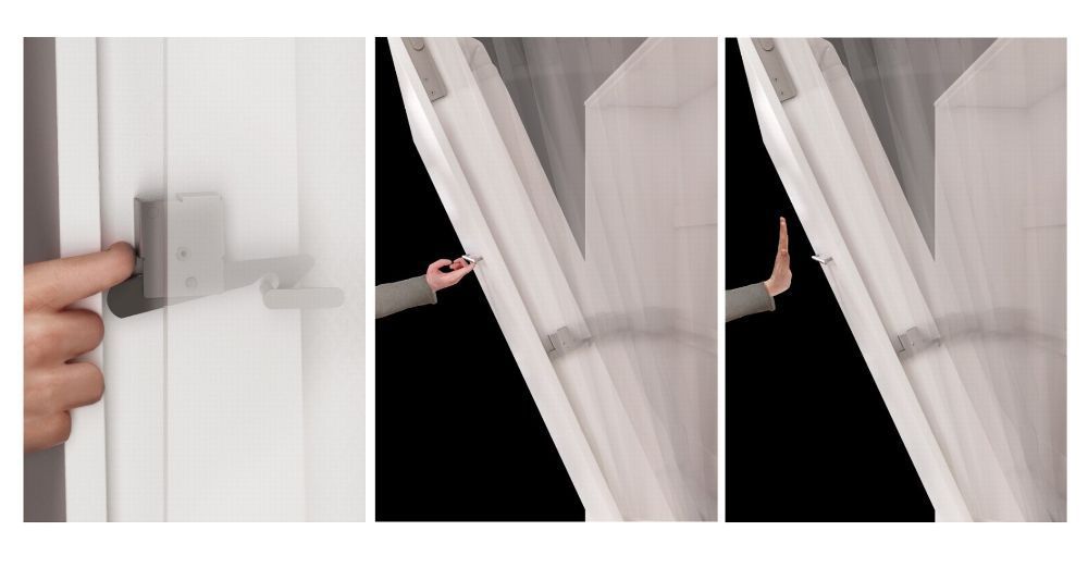 Schrankbett C01Z, Schlaffläche 140x200cm mit gepolstertem Rückenteil - Farbe wählbar