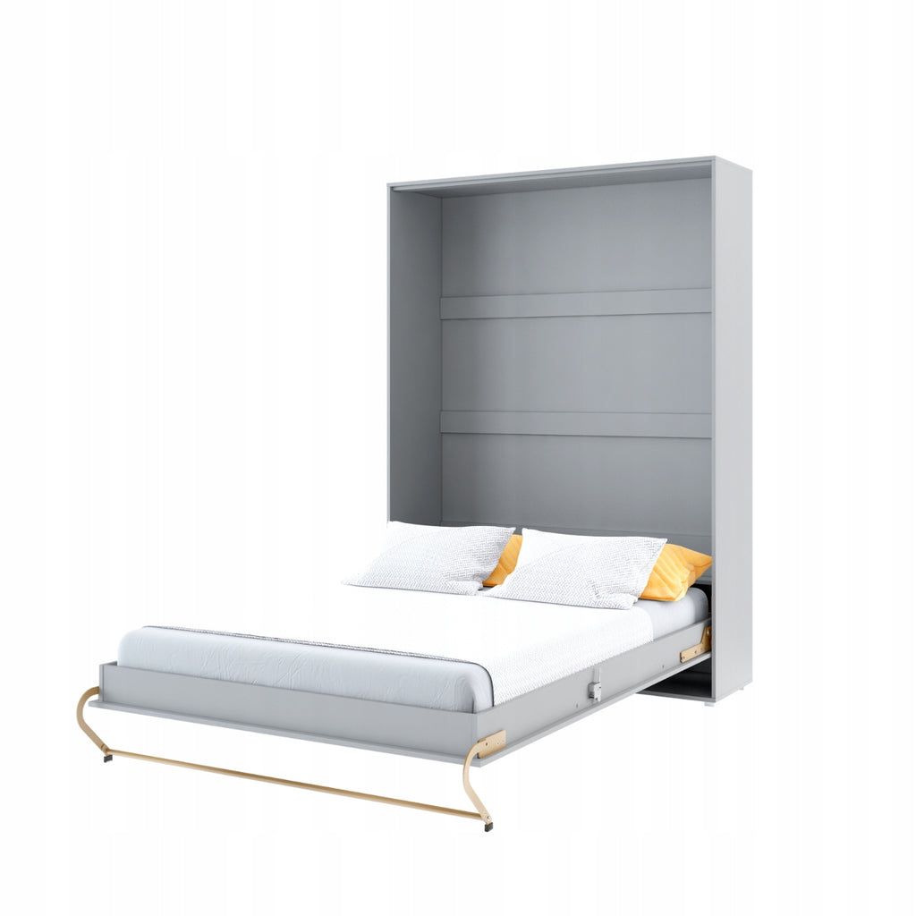 Schrankbett C01, Vertikal, Schlaffläche 140x200 cm, Farbe wählbar