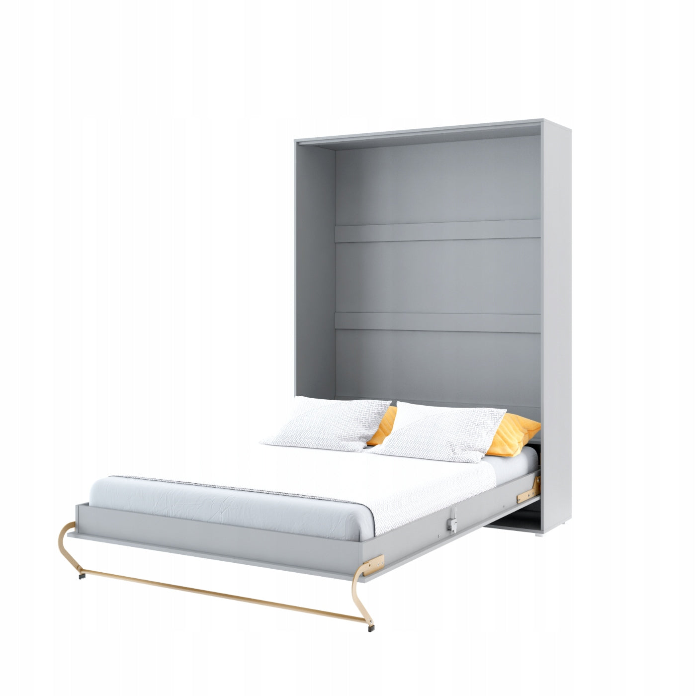Schrankbett C01, Vertikal, Schlaffläche 140x200 cm, Farbe wählbar