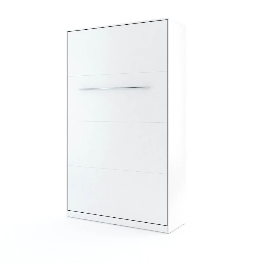 Schrankbett C02, Wandklappbett Vertikal, Schlaffläche 120x200cm, Farbe wählbar