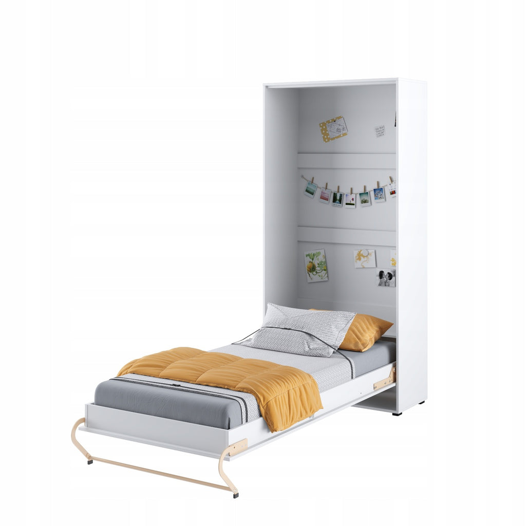 Schrankbett C03, Vertikal, Schlaffläche 90x200cm, Farbe wählbar