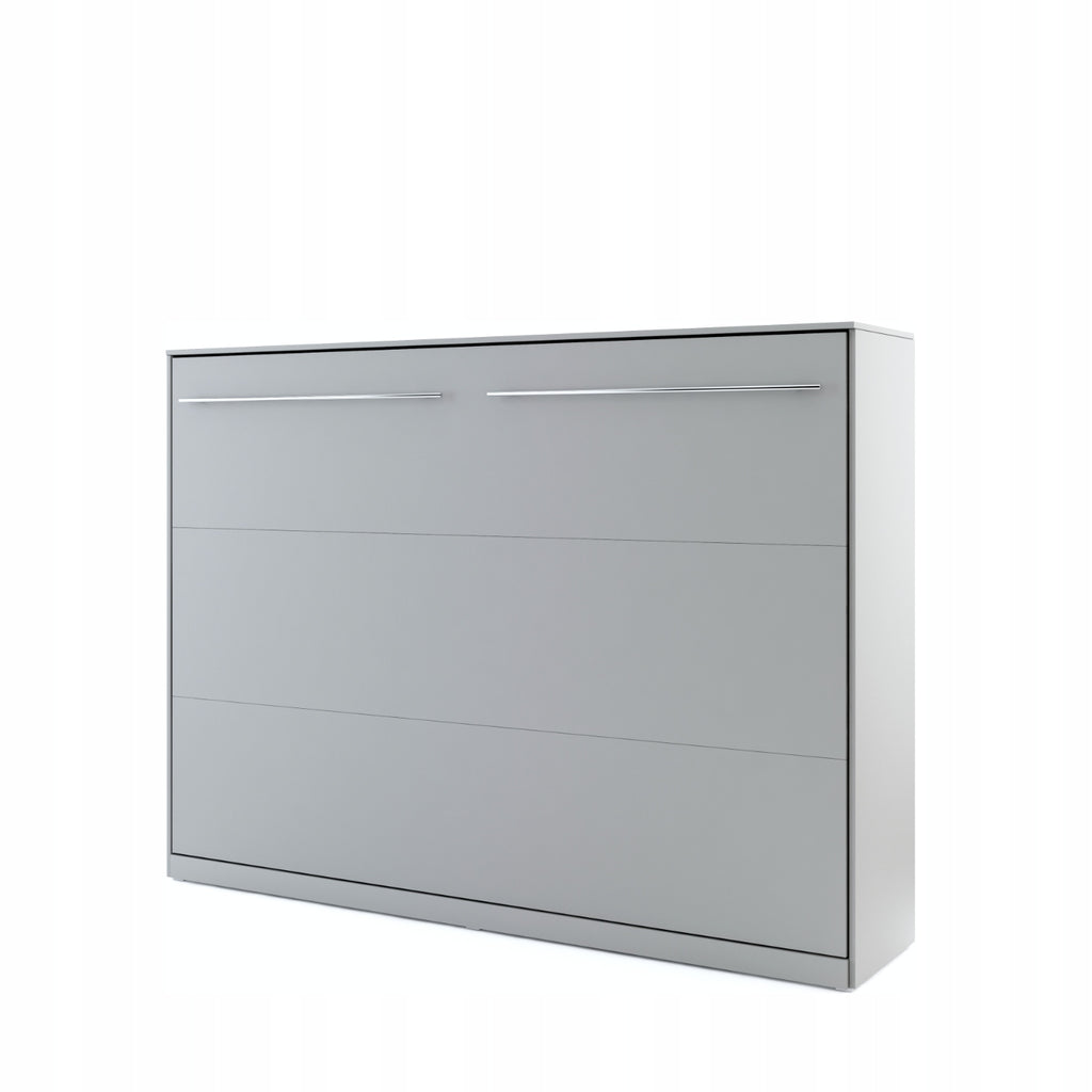 Schrankbett, C049 mit Aufsatzschrank, Schlaffläche 140x200cm, Farbe wählbar