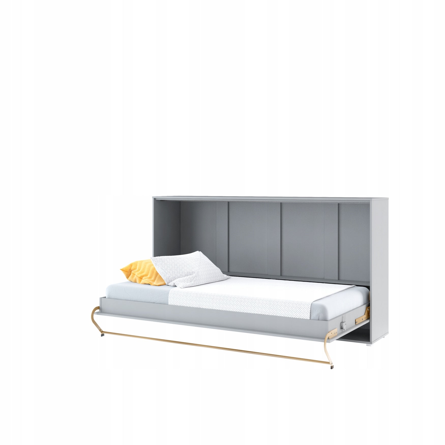 Schrankbett C06, Horizontal, Schlaffläche 90x200cm, Farbe wählbar