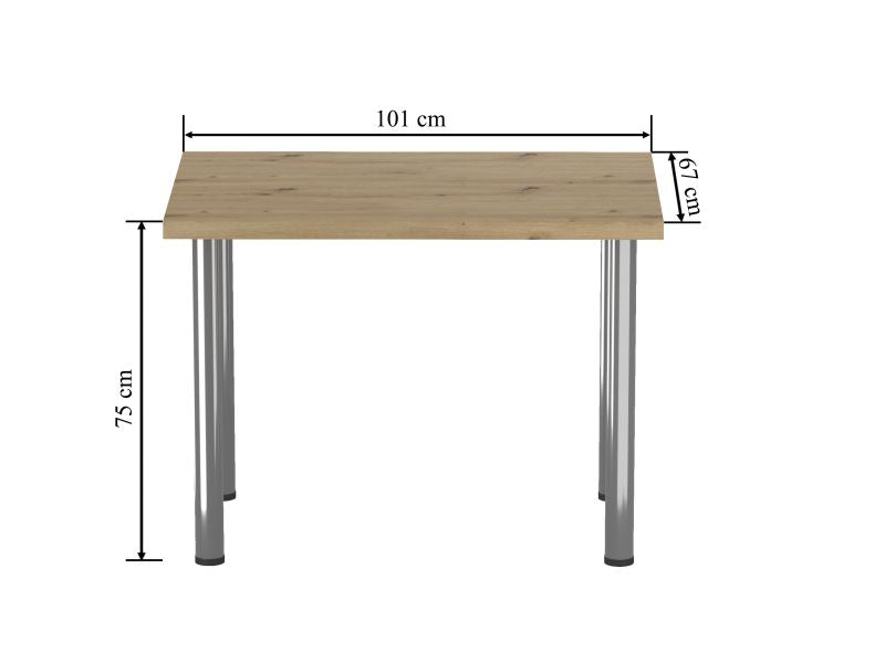 Essgruppe A50, Tischgruppe, Esszimmer Set , Esstisch mit 4 Stühlen - Farbe wählbar
