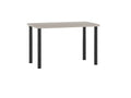 Esstisch ST(B)-FX/I-120 , 120x68x76 cm , Farbe Kaschmir/Schwarz