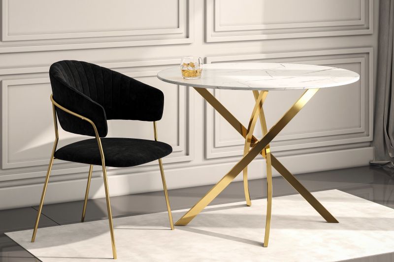Essgruppe A74, Esszimmer Set , Esstisch mit 2 Stühlen-Farbe wählbar
