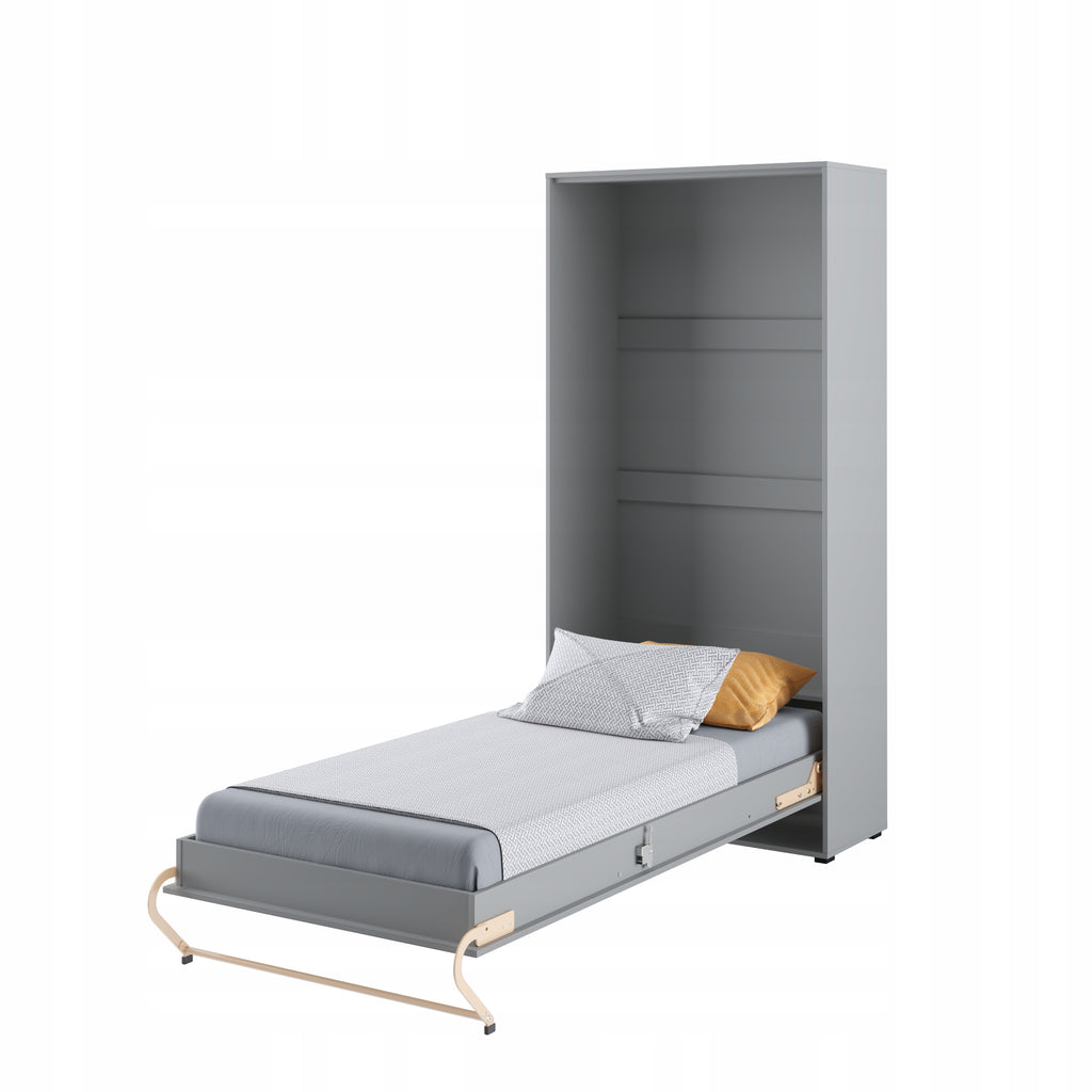Schrankbett C03, Vertikal, Schlaffläche 90x200cm, Farbe wählbar