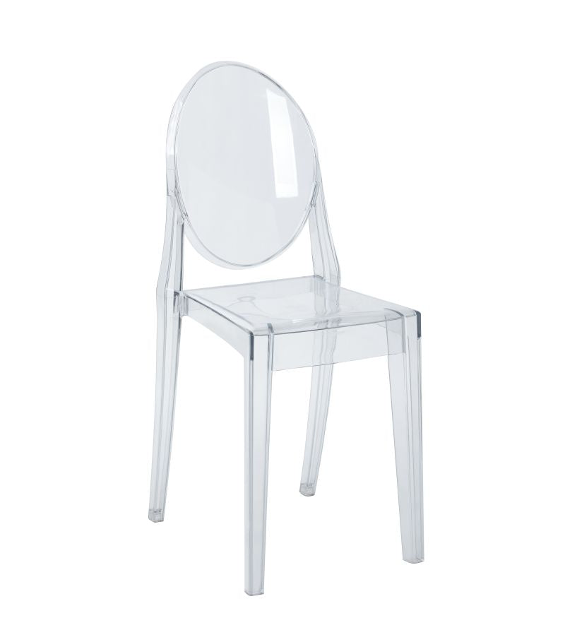Transparenter Stuhl K2A – Eleganz, Modernität und Stil