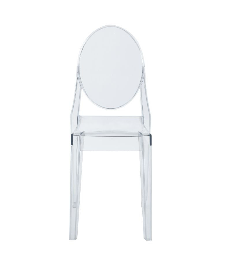 Transparenter Stuhl K2A – Eleganz, Modernität und Stil