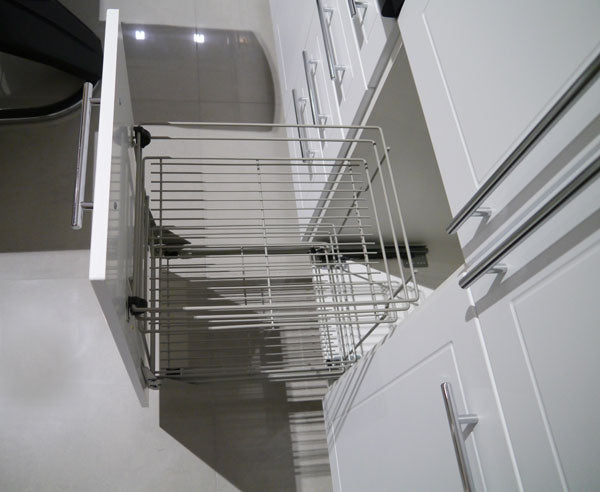 Küchenzeile PL5, 380cm ,Front Hochglanz, Soft Close System, mit Arbeitsplatte, Farbe wählbar