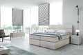 Boxspringbett T57 , mit zwei Bettkasten , Topper, Farbe und Große wählbar