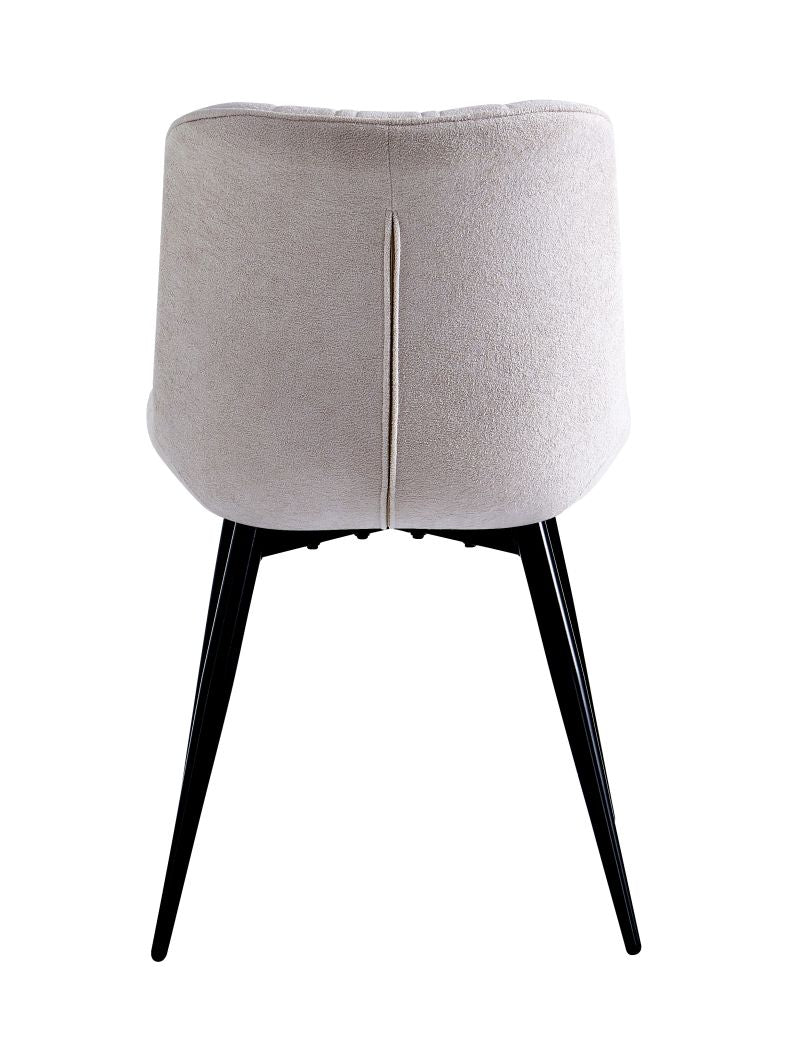 Samtbezogener Stühl K21 , moderner Loft-Schalenstuhl