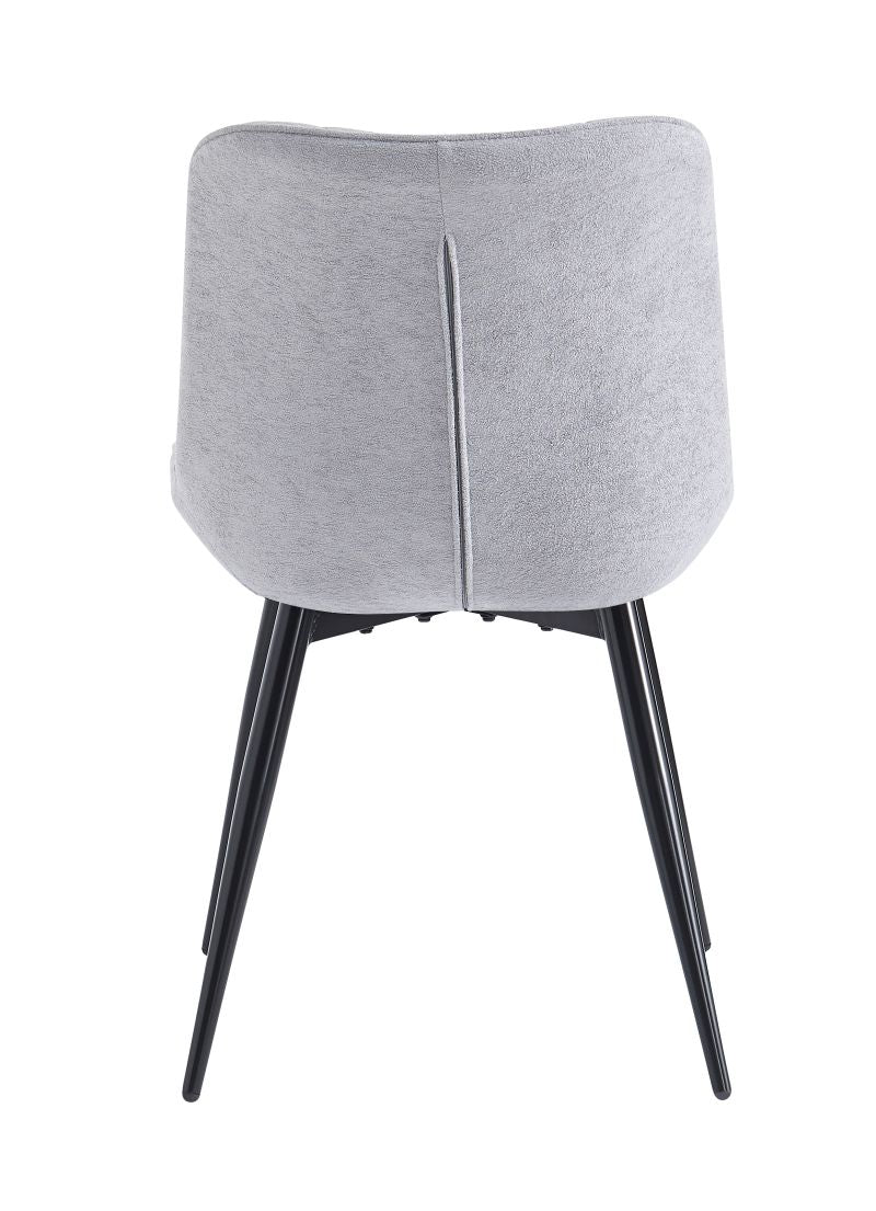 Samtbezogener Stühl K21 , moderner Loft-Schalenstuhl