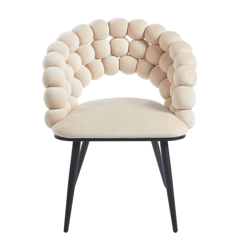 Glamouröser, samtbezogener Sessel K20 für Wohnzimmer oder Büro