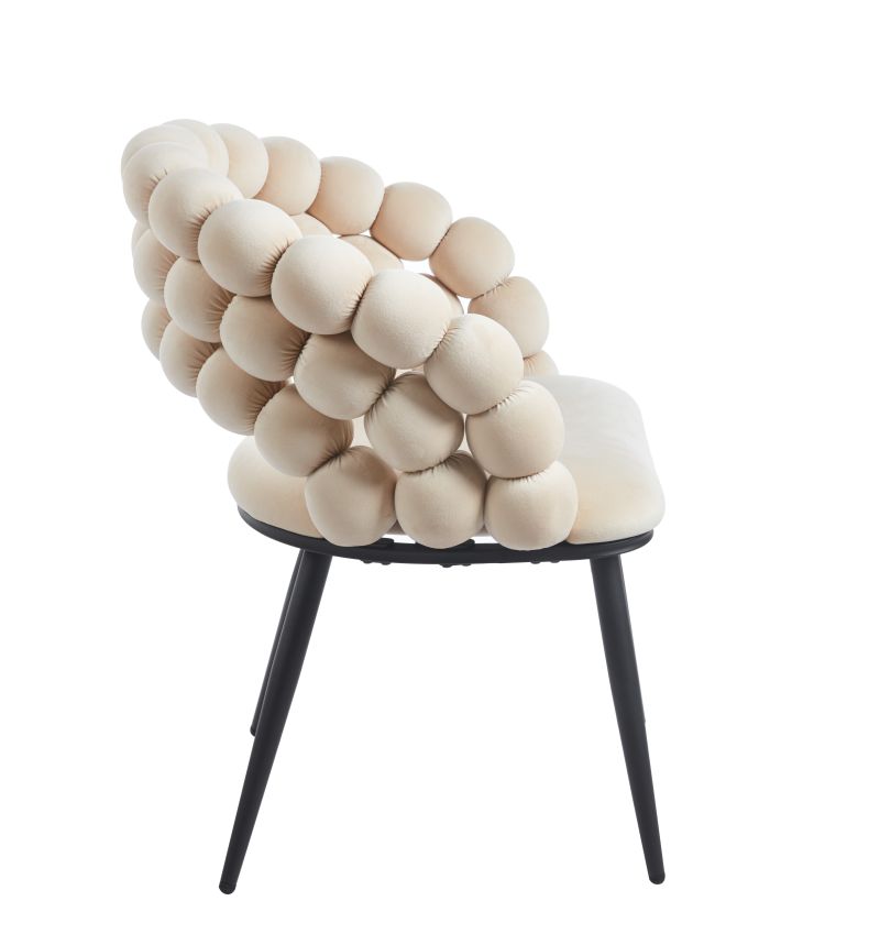 Glamouröser, samtbezogener Sessel K20 für Wohnzimmer oder Büro