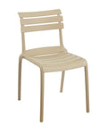 Moderner Gartenstuhl / Terrassenstuhl K32 – Beige oder Grau