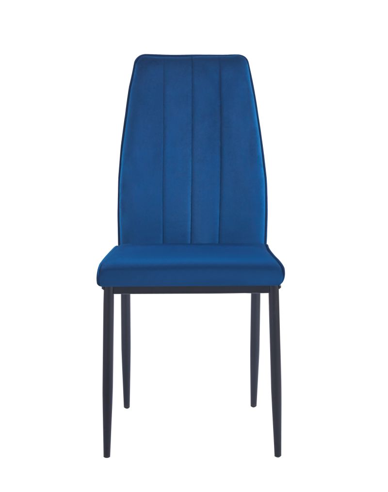 Modern gepolsterter Samtstuhl K12 – Eleganz und Komfort, verschiedene Farben