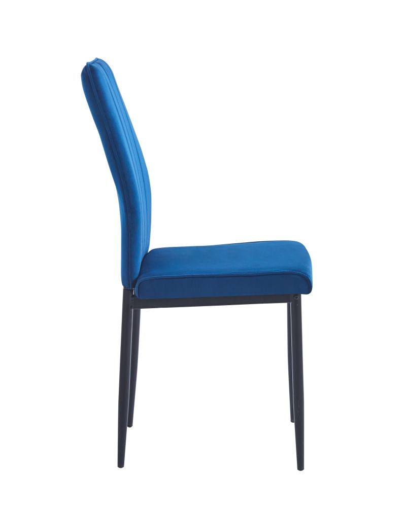 Modern gepolsterter Samtstuhl K12 – Eleganz und Komfort, verschiedene Farben