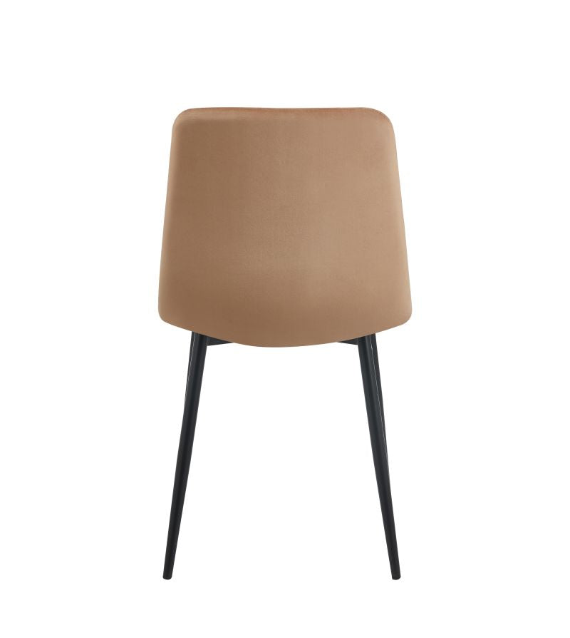 Moderner Esszimmerstuhl / Polsterstuhl K11-FX –  Samtoptik, Farbe wählbar