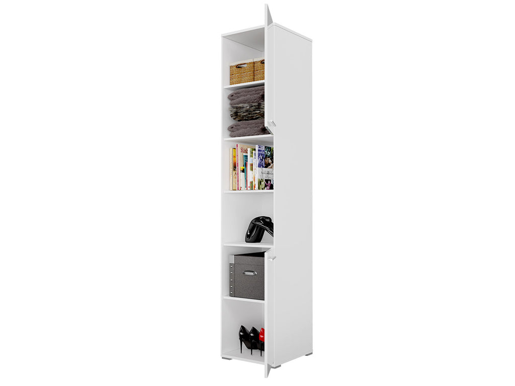 Schrankbett C0178 mit Seitenschränke, Schlaffläche 140x200cm, Farbe wählbar