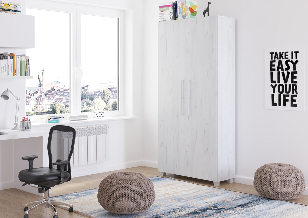 Schrankbett TED90 , Schlaffläche 90x200 cm , Farbe wählbar