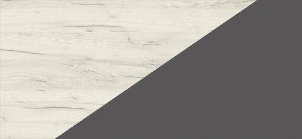 Schrankbett, ROG-N mit Aufsatzschrank, Schlaffläche 90x200cm, Farbe wählbar