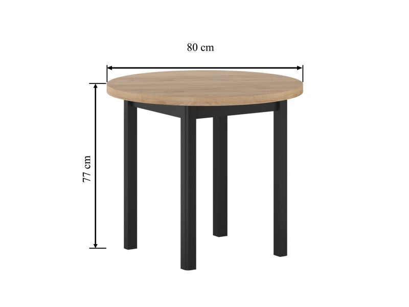 Esstisch ST24-80 , 80x80x77 cm , Farbe wählbar