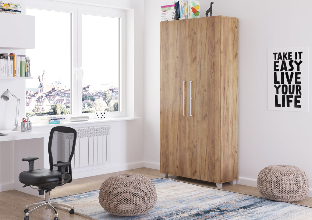Schrankbett TED90 , Schlaffläche 90x200 cm , Farbe wählbar