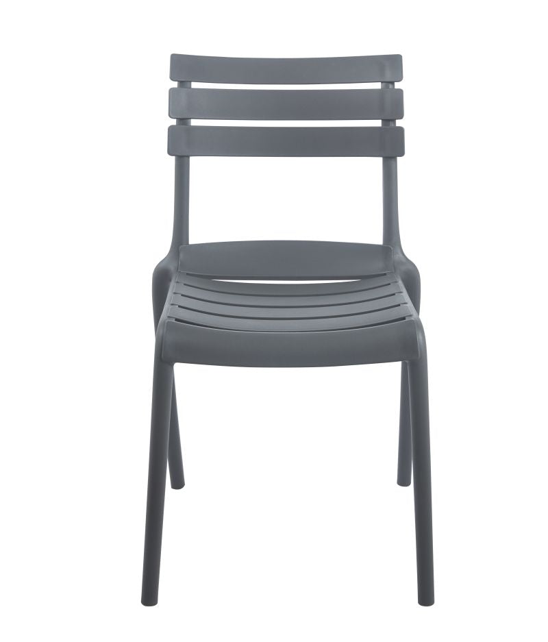 Moderner Gartenstuhl / Terrassenstuhl K32 – Beige oder Grau