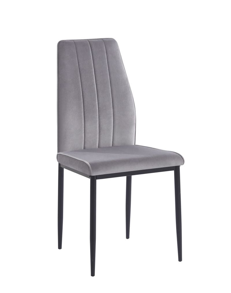 Modern gepolsterter Samtstuhl K12 – Eleganz und Komfort, verschiedene Farben