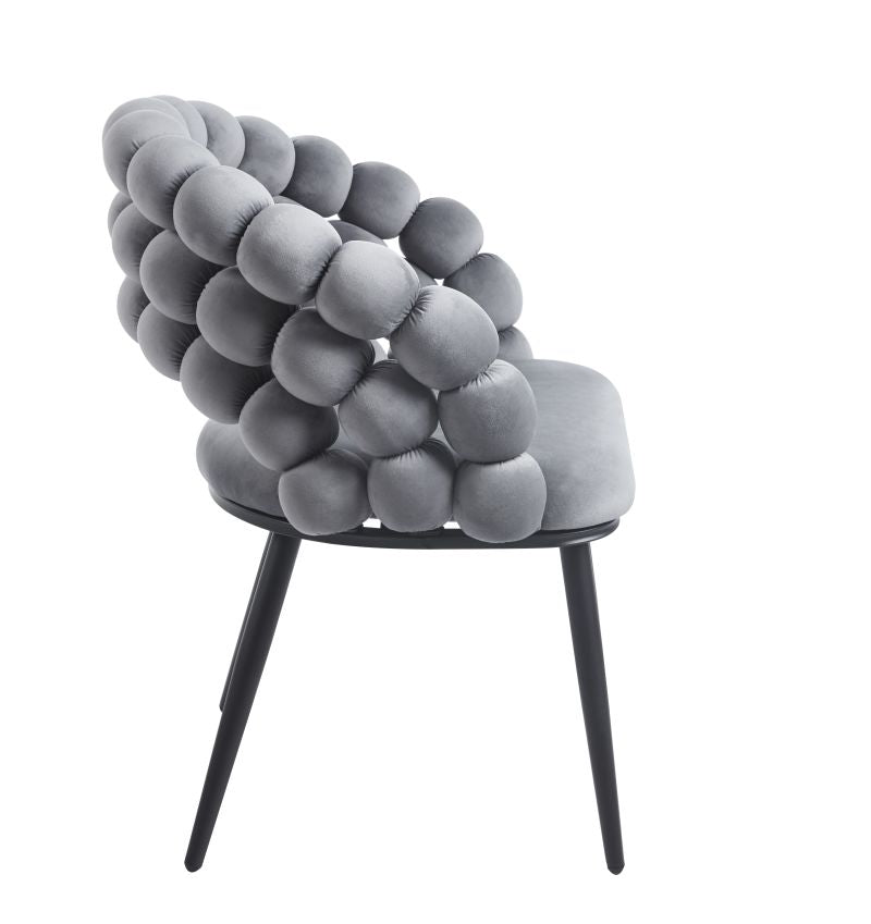 Glamouröser, samtbezogener Sessel K20 für Wohnzimmer oder Büro