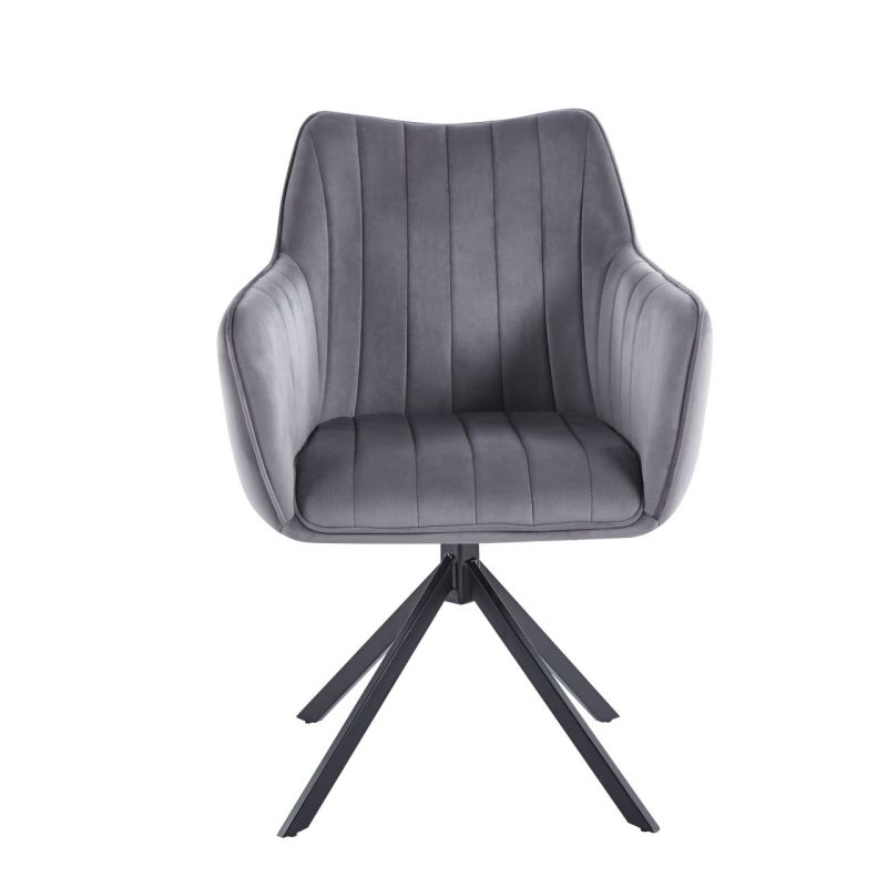 Moderner Drehstuhl K10-FX  in verschiedene Farben mit 180° Drehfunktion.