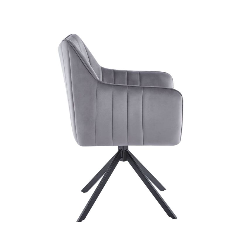 Moderner Drehstuhl K10-FX  in verschiedene Farben mit 180° Drehfunktion.