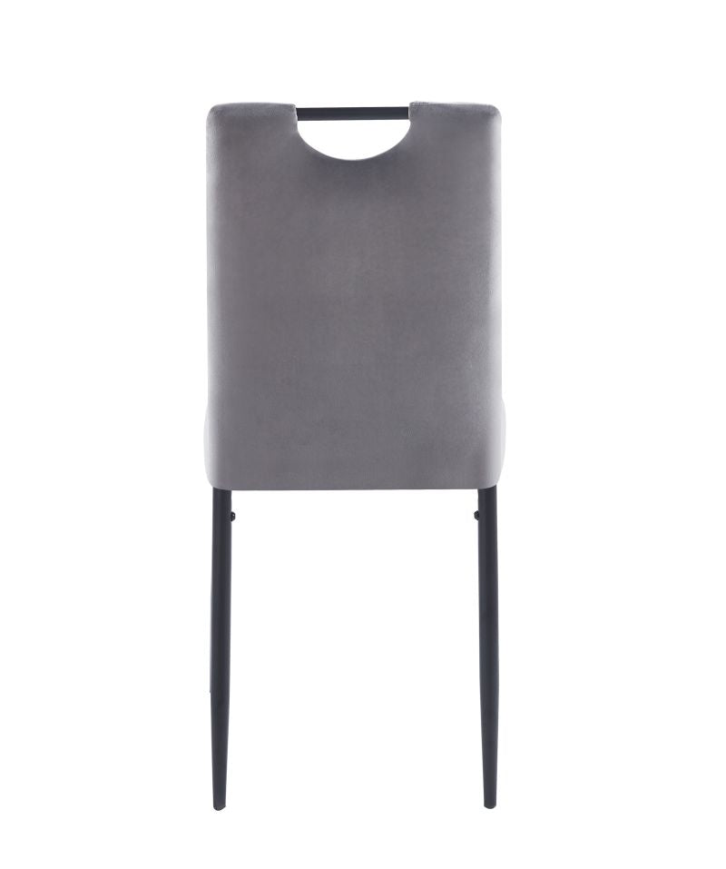 Modern gepolsterter Stuhl K13–  Metallgestell, verschiedene Farben