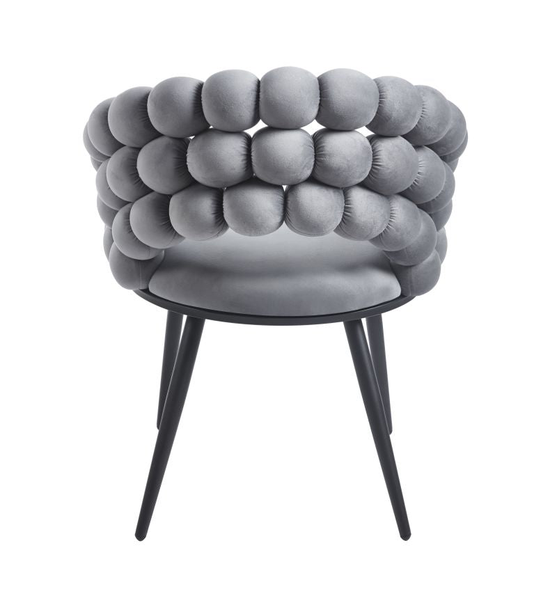 Glamouröser, samtbezogener Sessel K20 für Wohnzimmer oder Büro