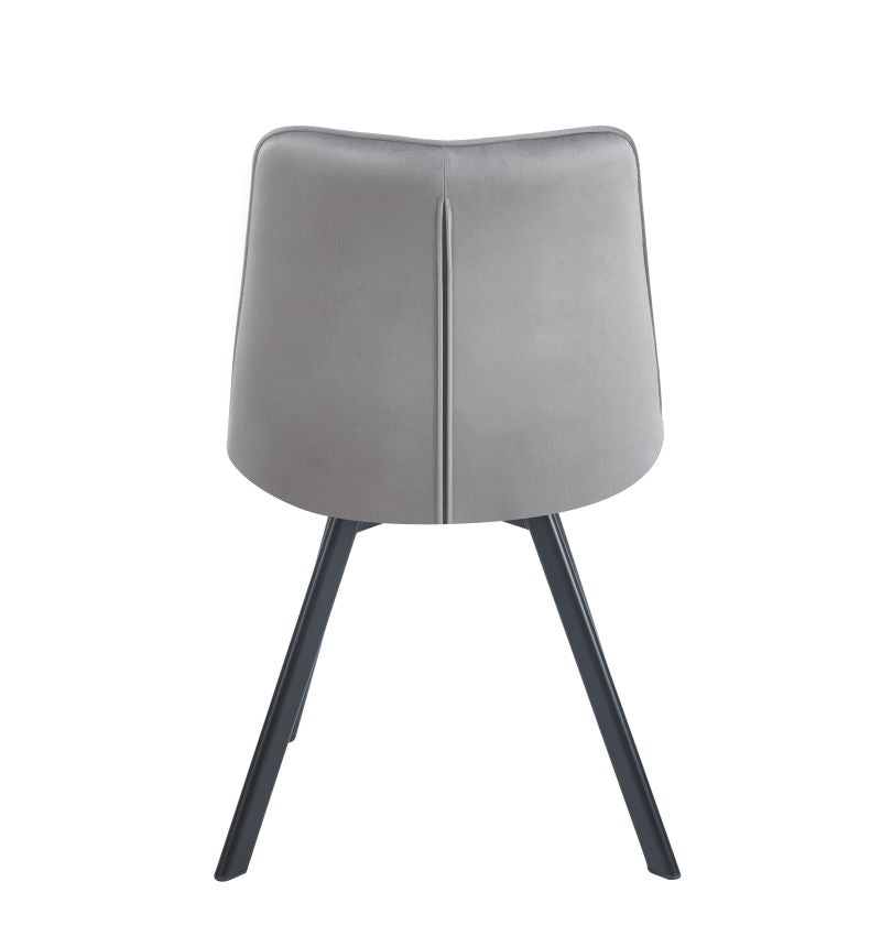 180° drehbarer Stuhl KO265, Velours, mit Rückstellfunktion, Farbe wählbar