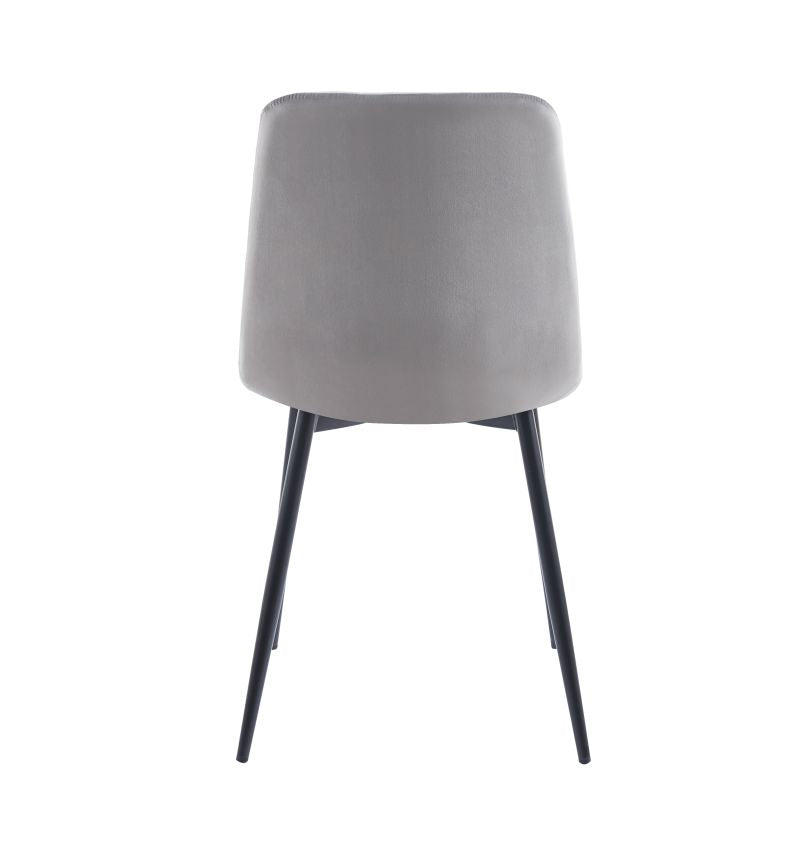 Moderner Esszimmerstuhl / Polsterstuhl K11-FX –  Samtoptik, Farbe wählbar