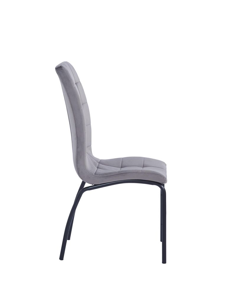 Samtgesteppter Sessel DC2-092V-B fürs Wohnzimmer, Farbe wählbar