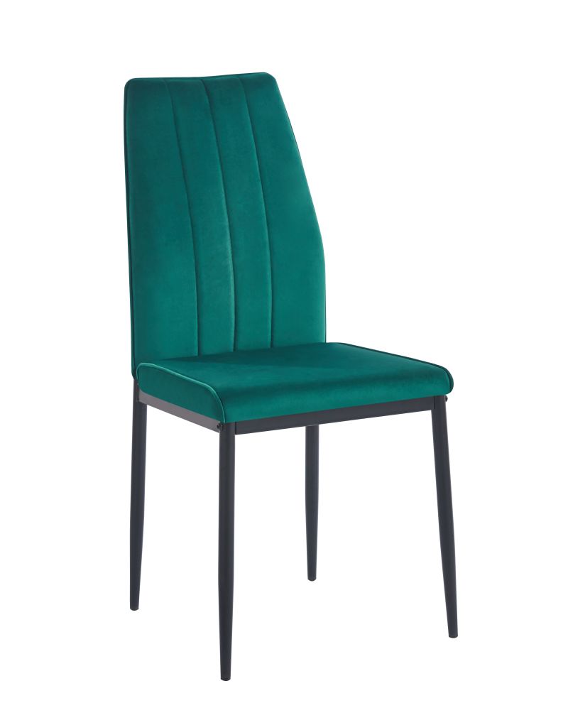 Modern gepolsterter Samtstuhl K12 – Eleganz und Komfort, verschiedene Farben