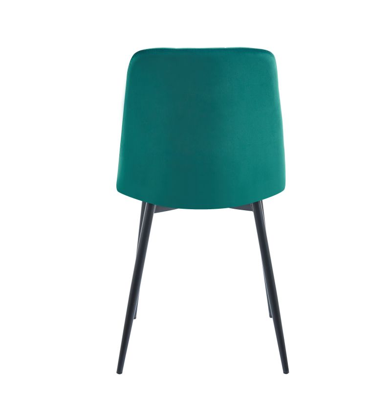 Moderner Esszimmerstuhl / Polsterstuhl K11-FX –  Samtoptik, Farbe wählbar