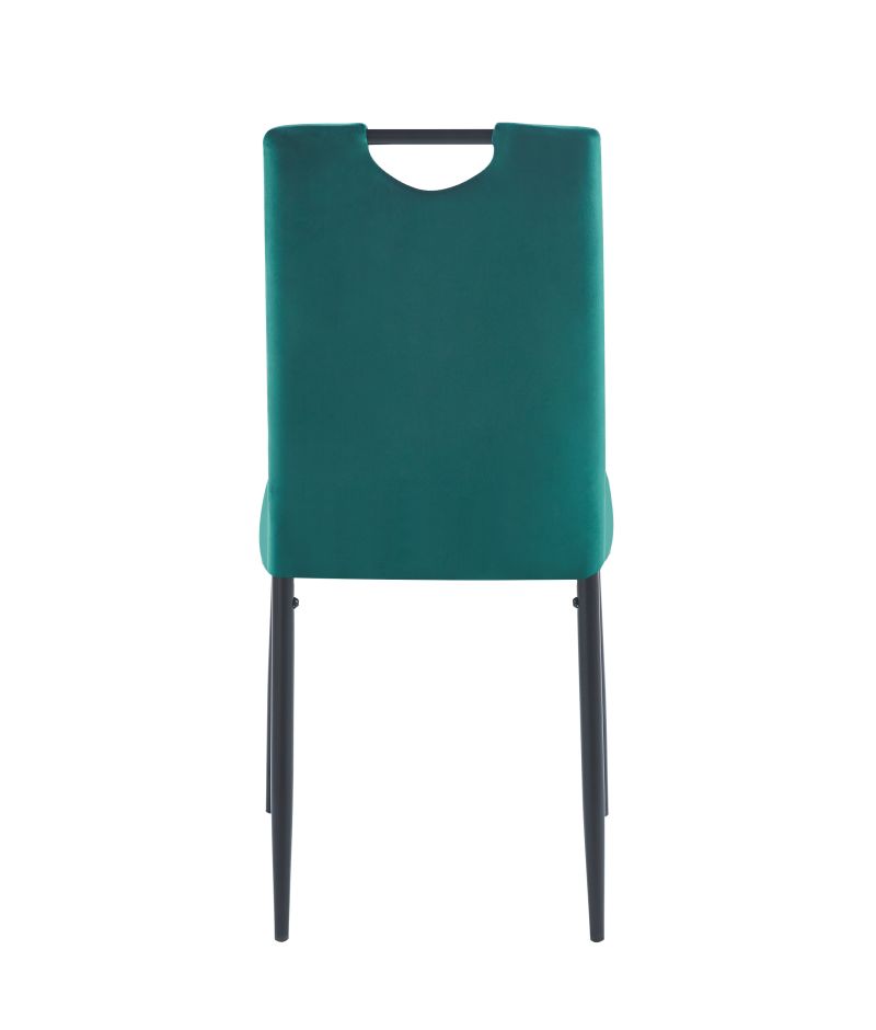 Modern gepolsterter Stuhl K13–  Metallgestell, verschiedene Farben