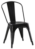 Stuhl, Esszimmerstuhl LOF , Farbe Schwarz