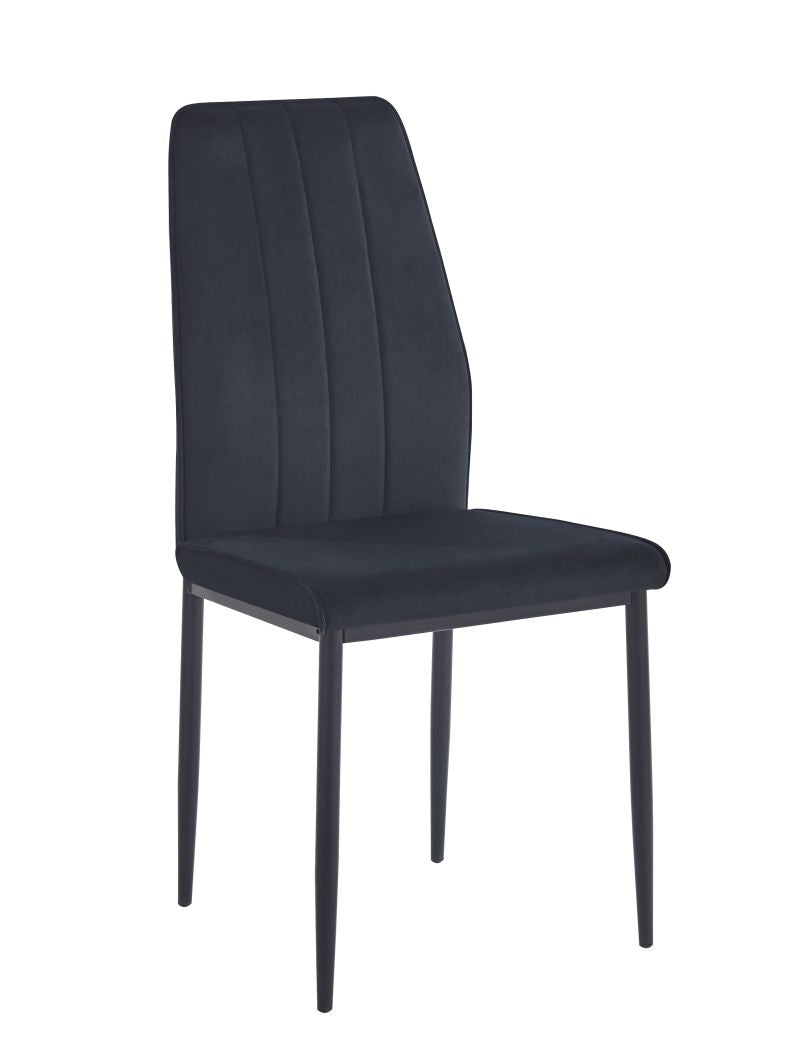 Modern gepolsterter Samtstuhl K12 – Eleganz und Komfort, verschiedene Farben