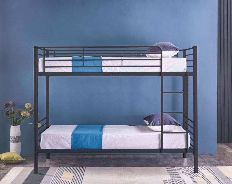 Hochbett, Metallbett BND006,  Farbe wählbar