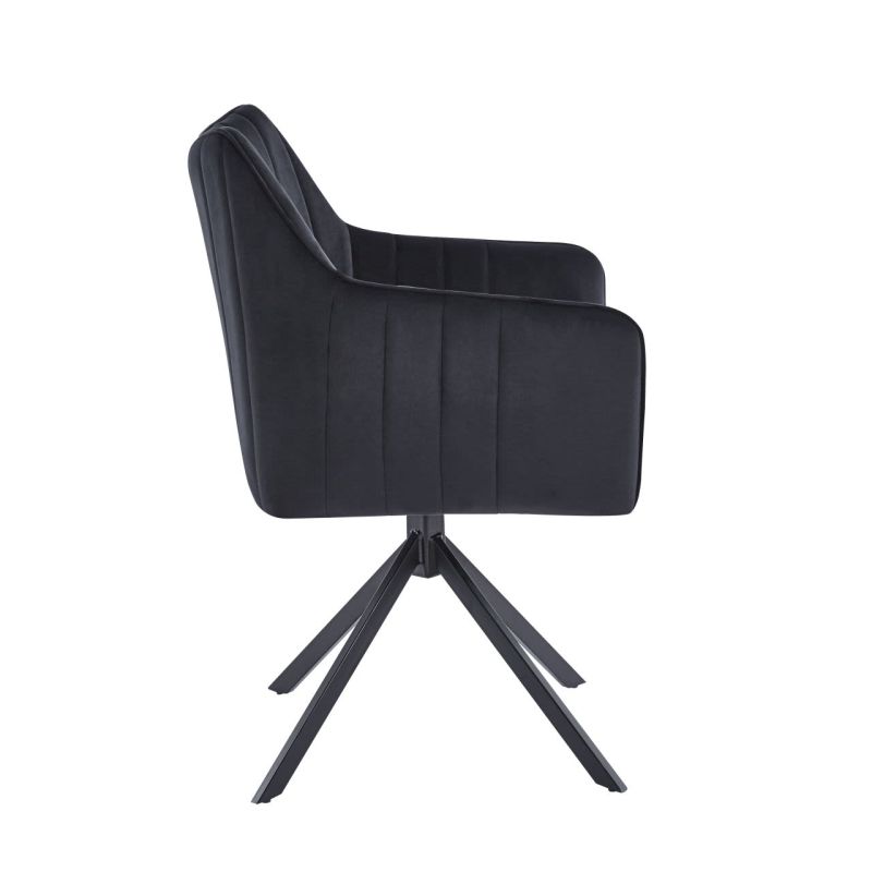 Moderner Drehstuhl K10-FX  in verschiedene Farben mit 180° Drehfunktion.