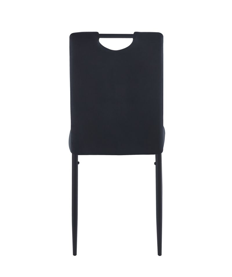 Modern gepolsterter Stuhl K13–  Metallgestell, verschiedene Farben