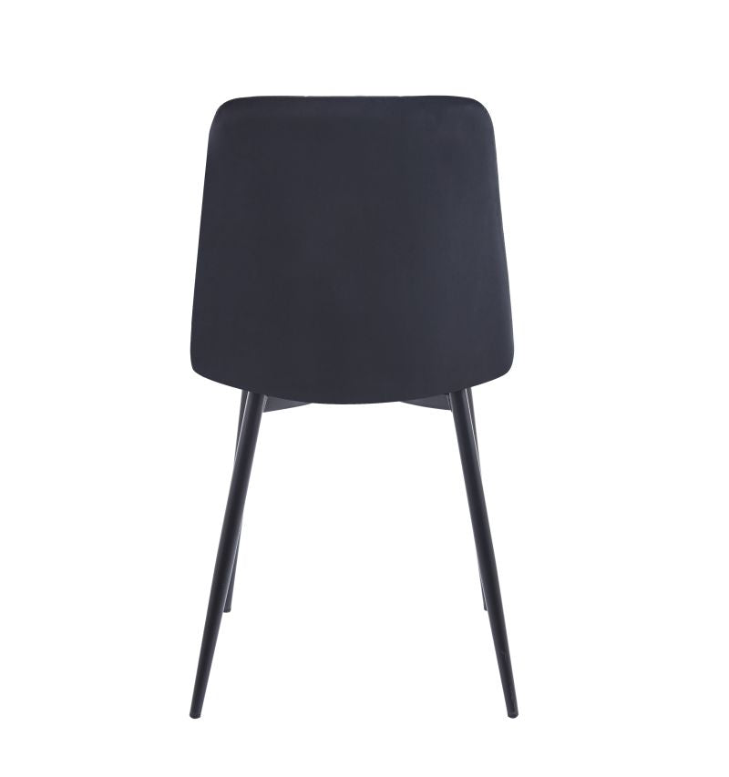 Moderner Esszimmerstuhl / Polsterstuhl K11-FX –  Samtoptik, Farbe wählbar