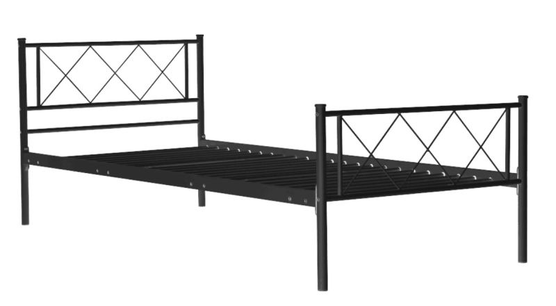 Metallbett MBD9216 , Schlaffläche 90x200cm , Farbe wählbar