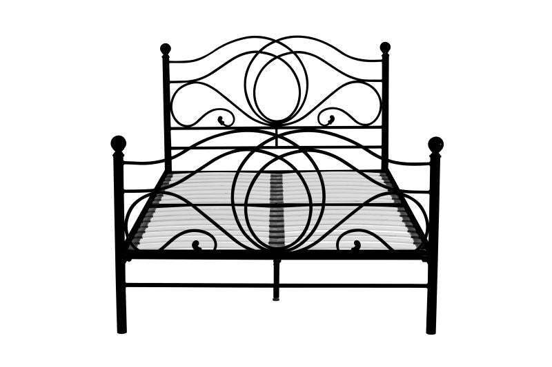 Metalbetten LM3, Schlaffläche 120x200cm . Farbe Schwarz