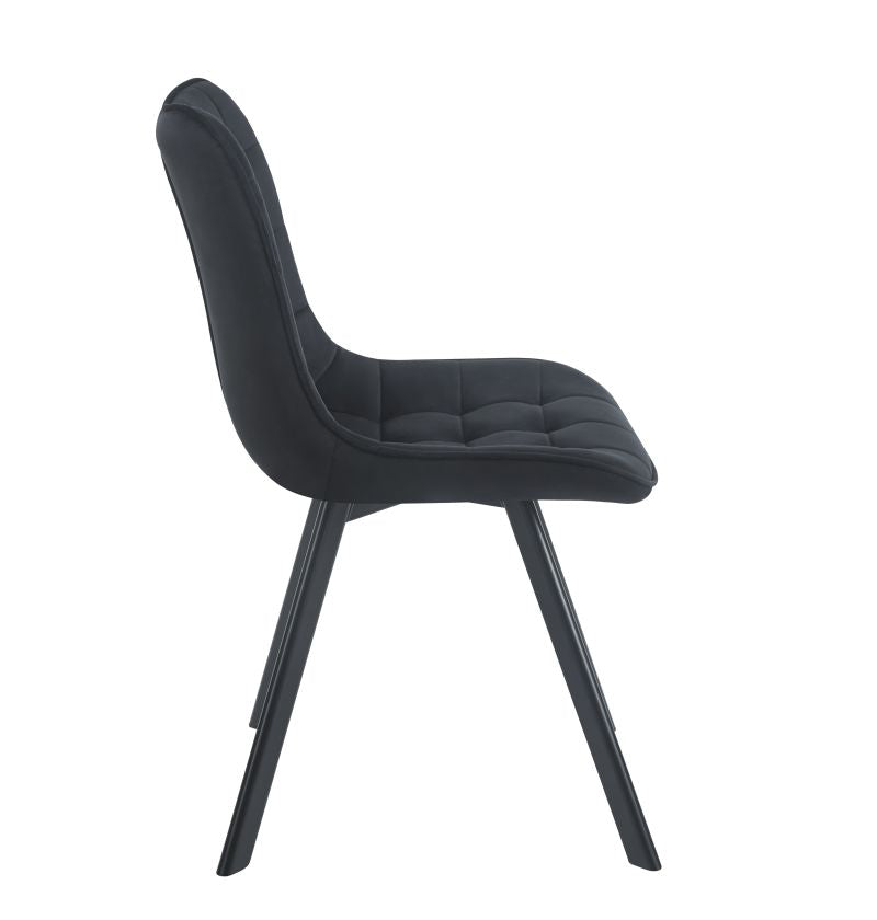 180° drehbarer Stuhl KO265, Velours, mit Rückstellfunktion, Farbe wählbar